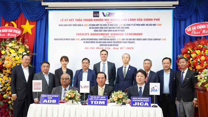 ADB, Thu Dau Mot Water sign US$6 million loan agreement for water expansion project